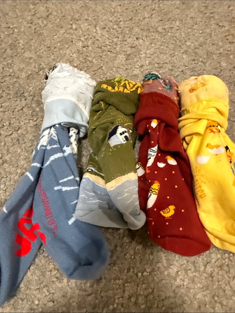 Ladies Assorted Cotton Crew Socks - Multi Color Pack